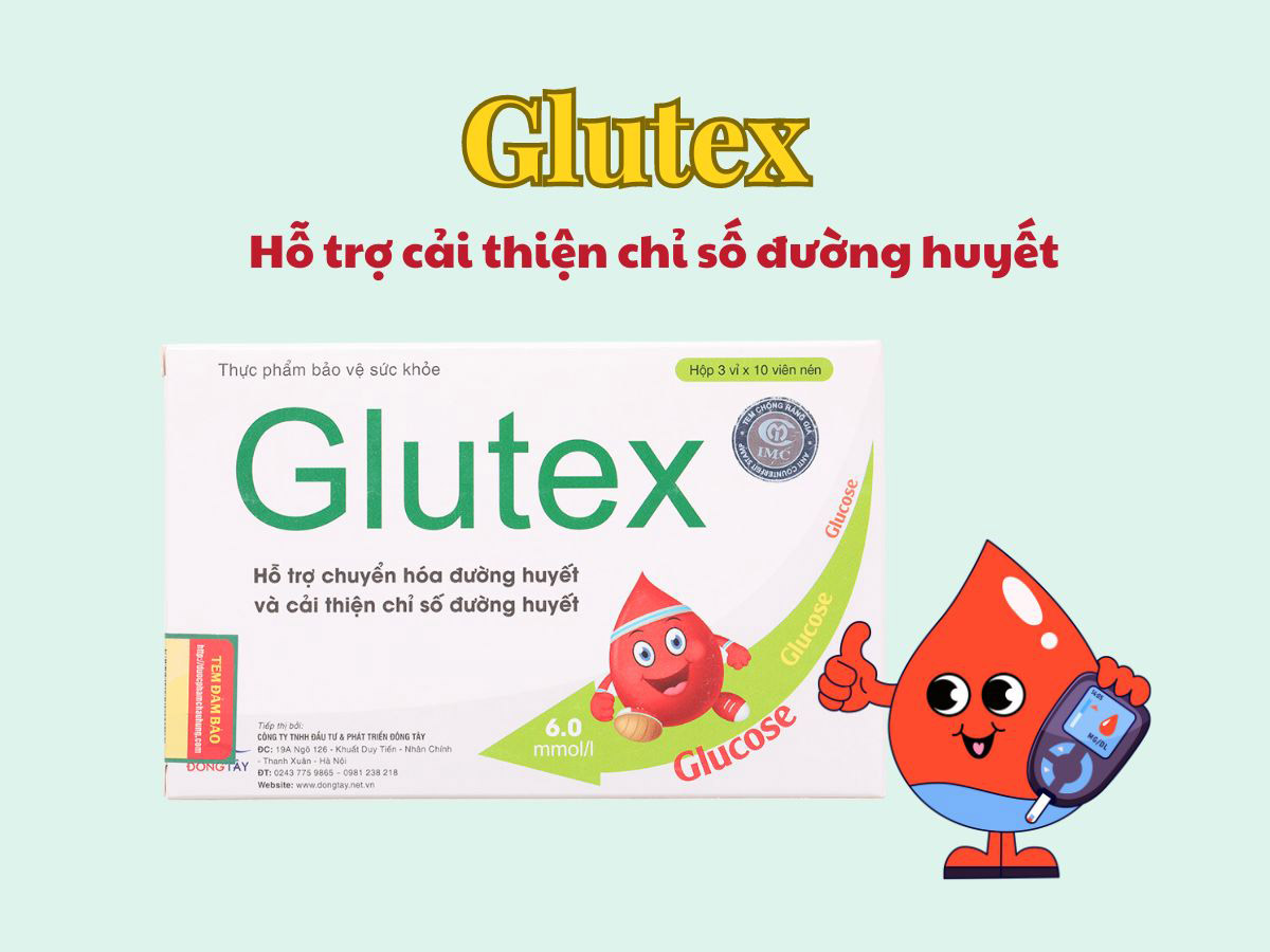 Glutex - Hỗ trợ ổn định đường huyết