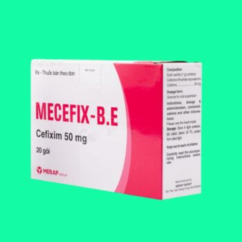 thuốc kháng sinh Mecefix-B.E 50mg