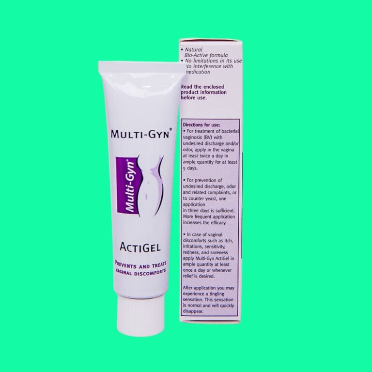 Thuốc Multi-Gyn Actigel hỗ trợ điều trị kháng khuẩn, cân bằng pH âm đạo ...