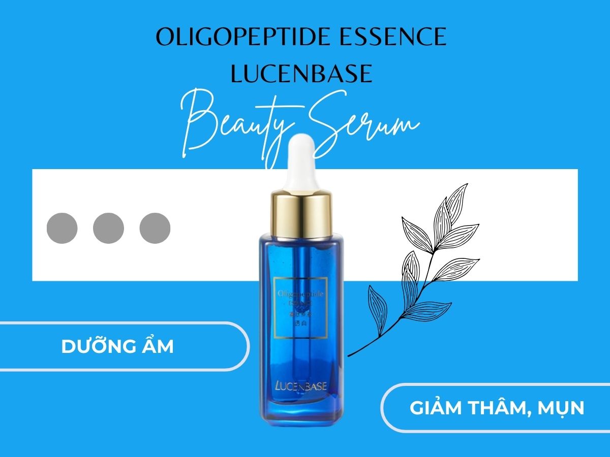 Oligopeptide Essence Lucenbase là serum dưỡng ẩm, làm đẹp da