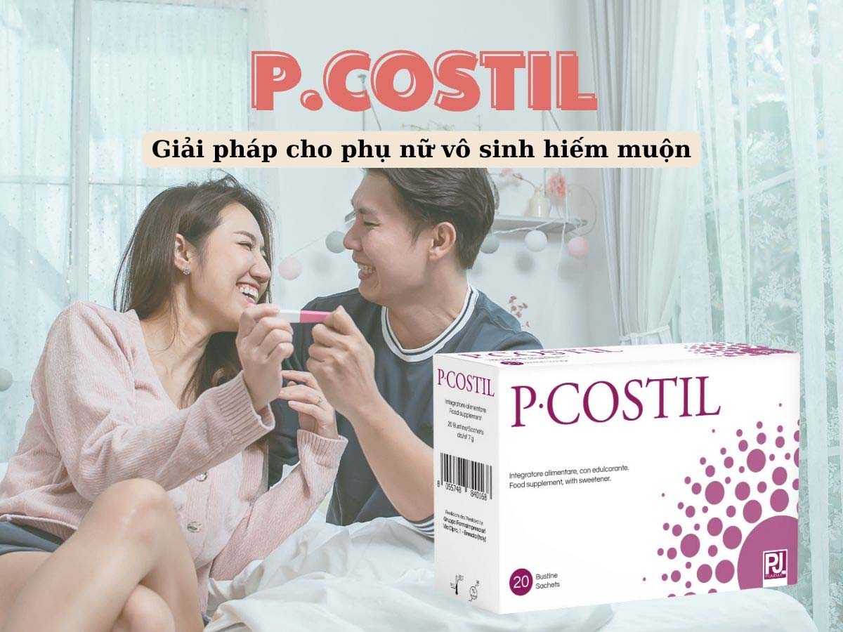 P.COSTIL - Tăng khả năng thụ thai ở phụ nữ