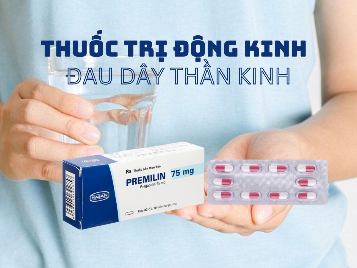 Premilin 75mg điều trị đau thần kinh, động kinh