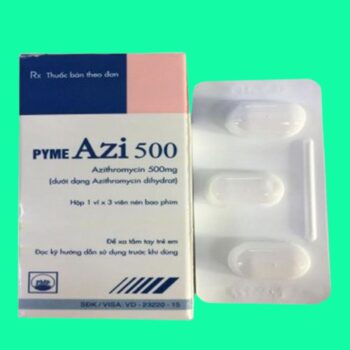 PymeAzi 500 thuốc kháng sinh điều trị nhiễm khuẩn