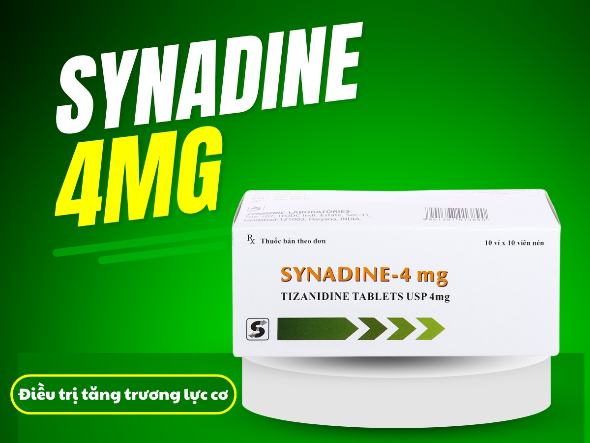 Synadine-4mg là thuốc giãn cơ