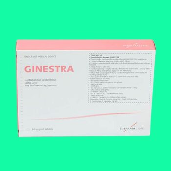 Thuốc đặt Ginestra điều trị viêm nhiễm âm đạo