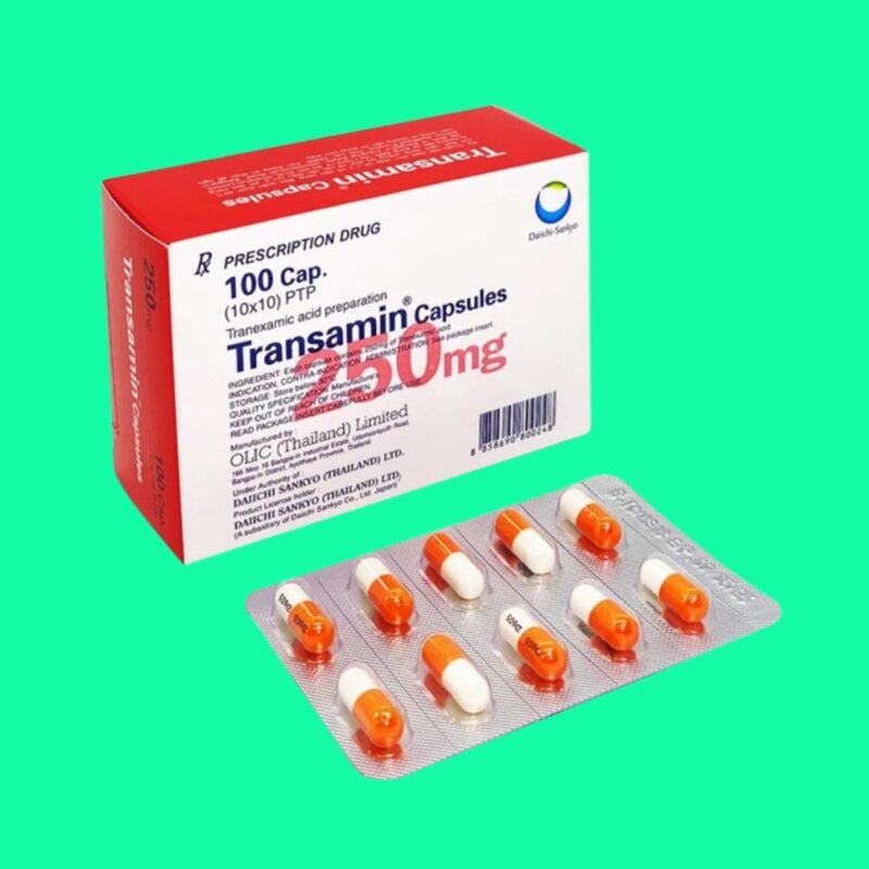 Transamin Thuốc Transamin Tablets 500mg điều trị chảy máu - Dược sĩ Lưu Văn Hoàng