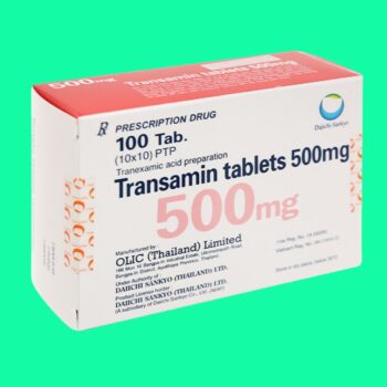 Transamin Tablets 500mg điều trị chảy máu