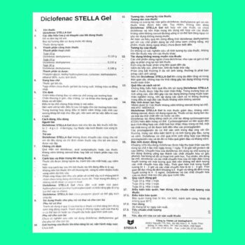 Thuốc Diclofenac Stella Gel