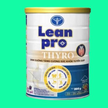 Sữa Lean Pro Thyro bổ sung chất dinh dưỡng và tăng cường sức khỏe tuyến giáp.