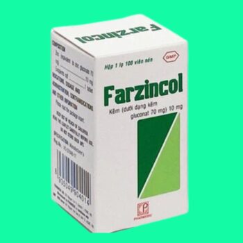 Thuốc Farzincol 10mg bổ sung kẽm cho cơ thể