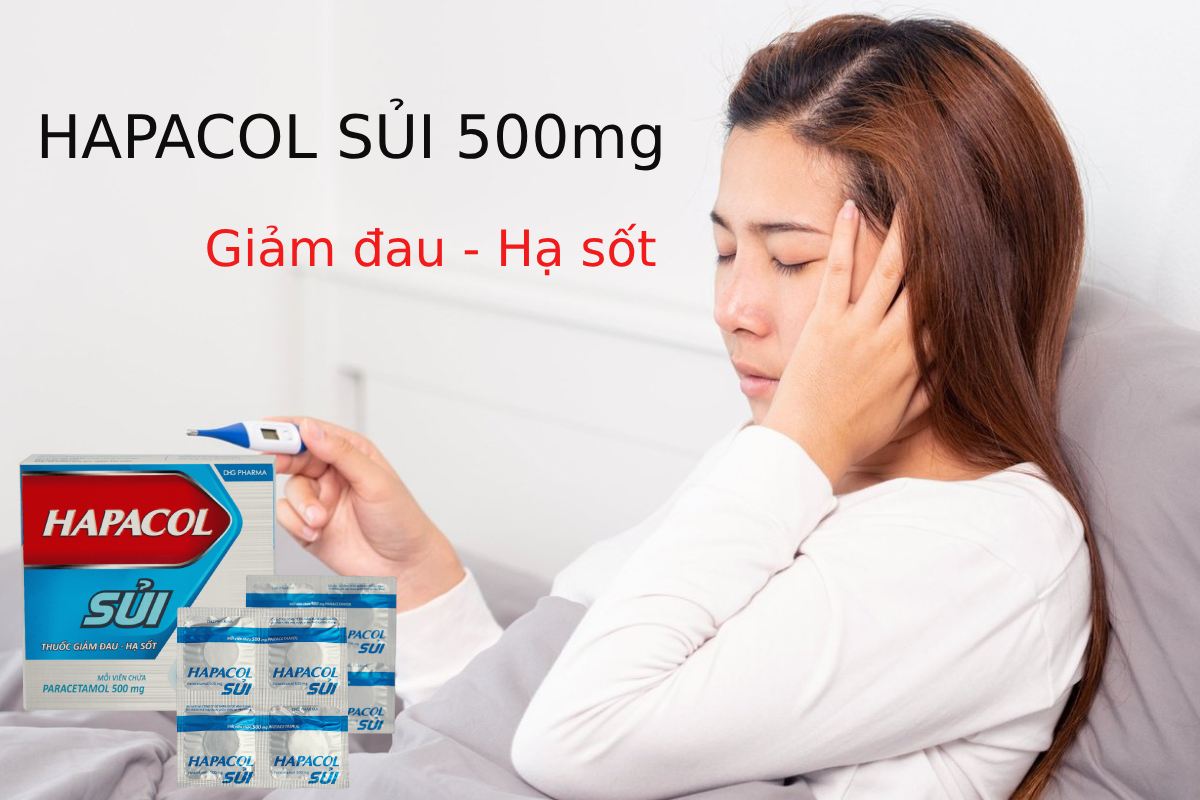 Thuốc Hapacol Sủi 500mg có công dụng gì?