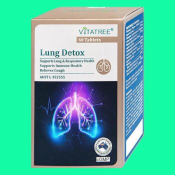 Viên uống thải độc phổi Vitatree Lung Detox Chuẩn Úc