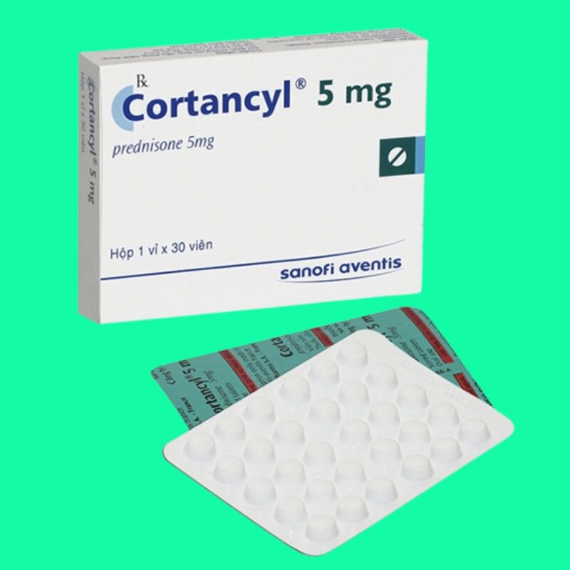 Thuốc Cortancyl 5mg có tác dụng chống viêm, ức chế miễn dịch - Dược sĩ ...