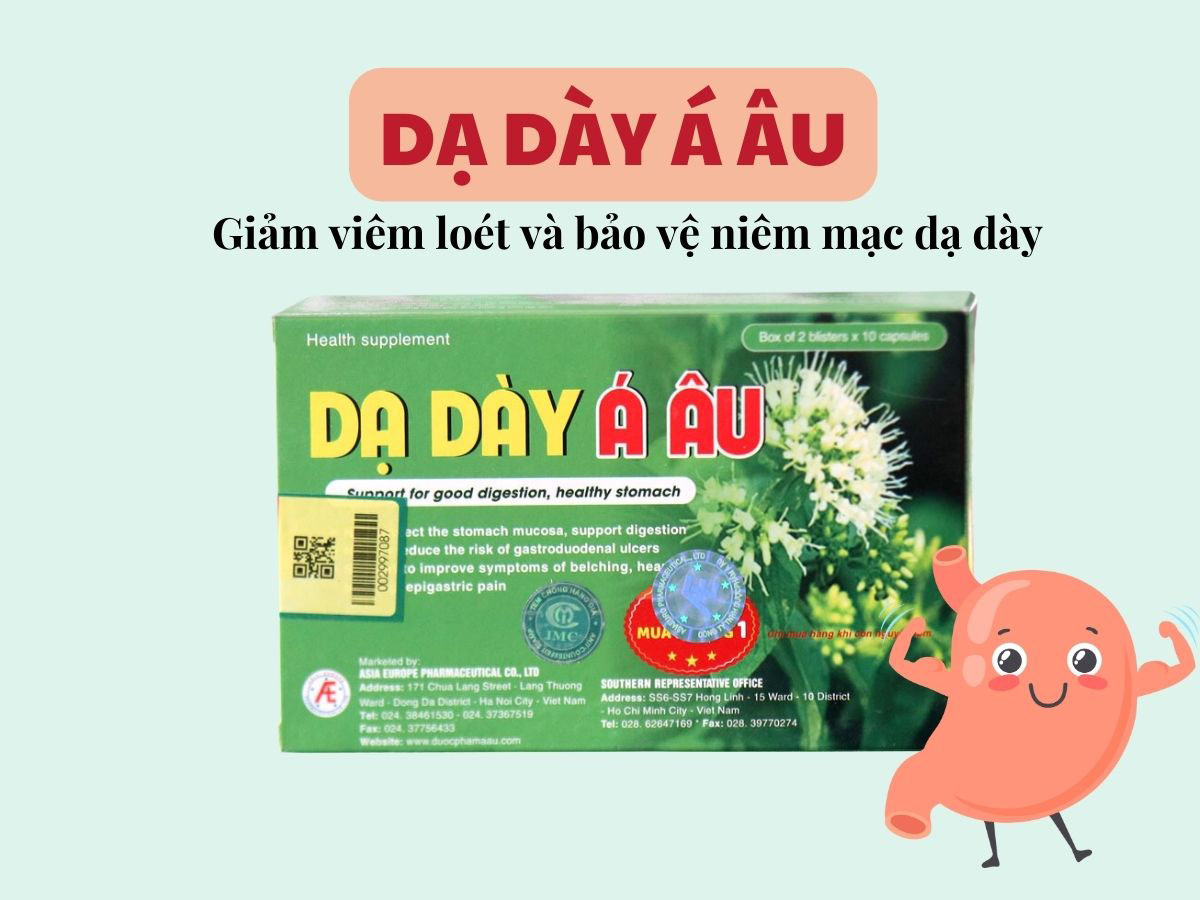 Dạ Dày Á Âu - Hỗ trợ bảo vệ niêm mạc dạ dày