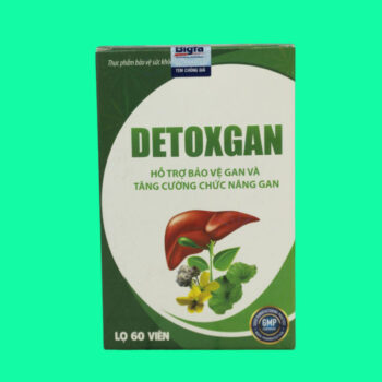 Detoxgan BIGFA (Hộp 60 viên) - Viên uống thanh nhiệt, giải độc gan