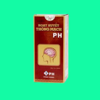 Thuốc Hoạt huyết thông mạch P/H (Cao lỏng) 250ml - Hỗ trợ tăng cường tuần hoàn não