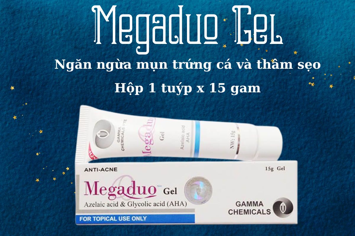 Megaduo Gel giúp hỗ trợ ngăn ngừa mụn trứng cá