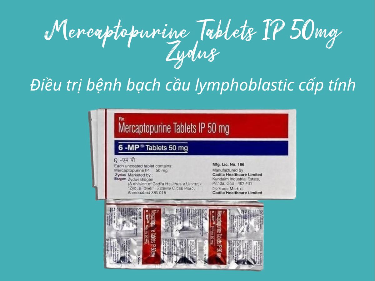 Mercaptopurine Tablets IP 50mg Zydus có công dụng gì?