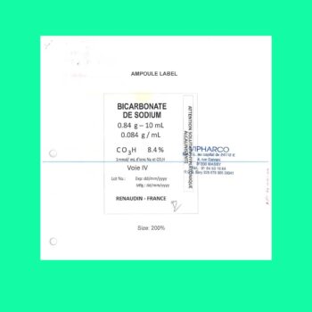 Natri Bicacbonate Renaudin 8,4%