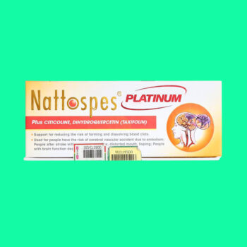 Nattospes Platinum (Hộp 30 viên) - Ngăn ngừa tai biến mạch máu não