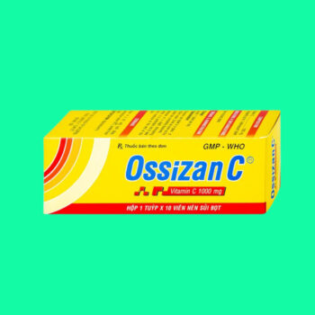 Thuốc Ossizan C 1000mg Trường Thọ - Điều trị thiếu vitamin C