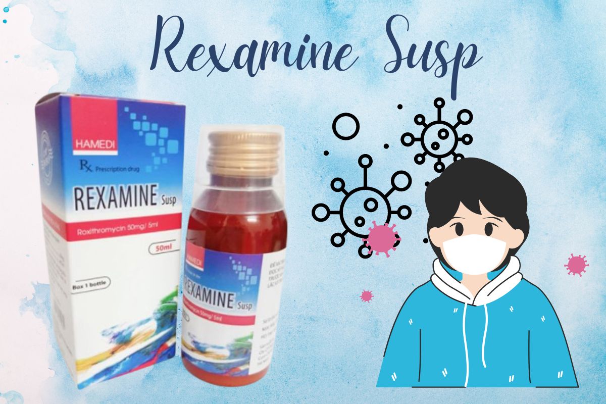 Rexamine Susp có công dụng gì?
