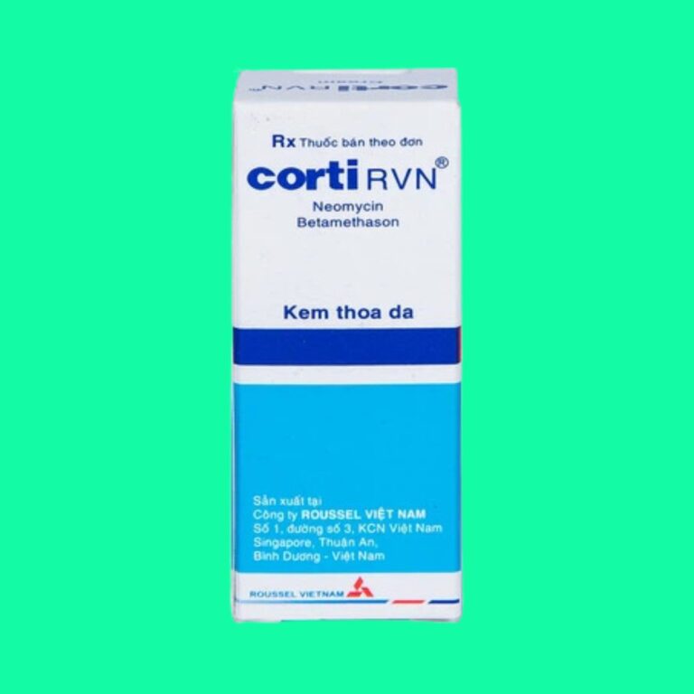 Thuốc Corti RVN 8g điều trị chàm - Dược sĩ Lưu Văn Hoàng