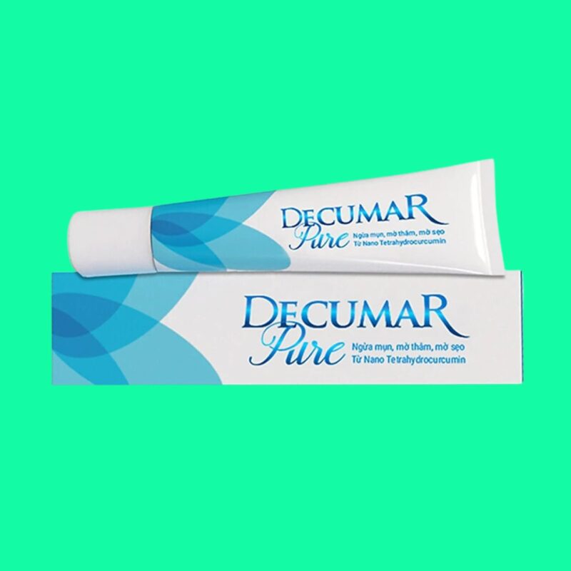 Decumar Kem bôi Decumar Pure 15g trị mụn - Dược sĩ Lưu Văn Hoàng