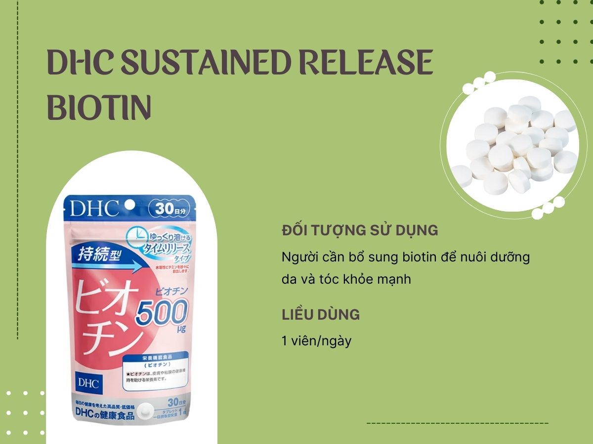 DHC Sustained Release Biotin