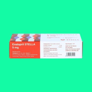 Thuốc Enalapril Stella 5mg