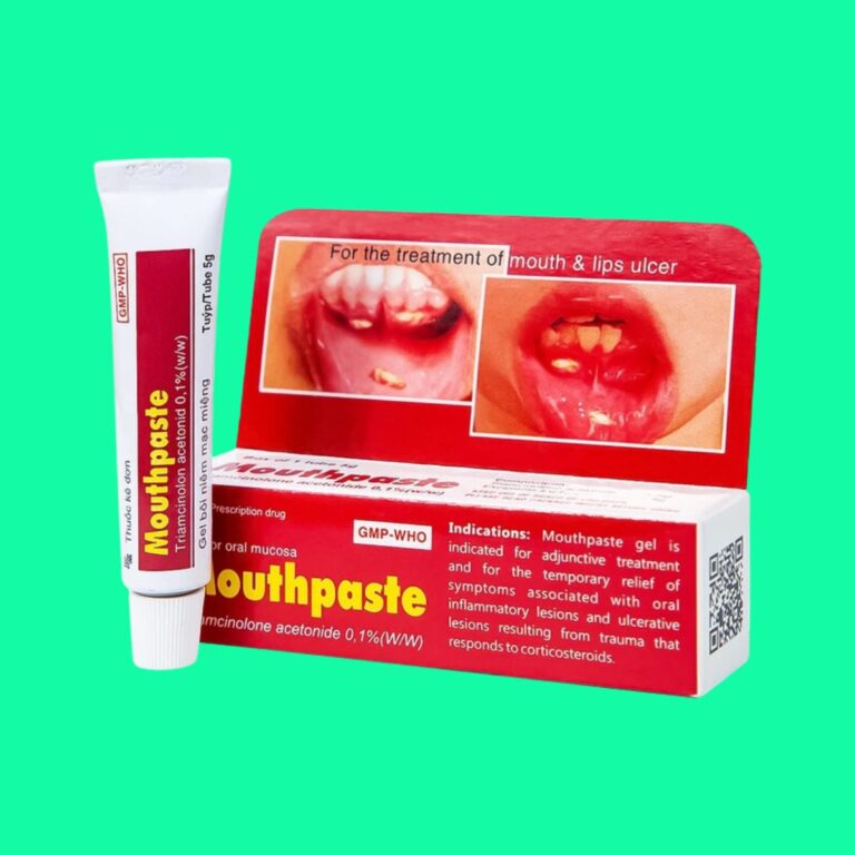 Mouthpaste Thuốc Mouthpaste 0,1% điều trị viêm lợi - Dược sĩ Lưu Văn Hoàng