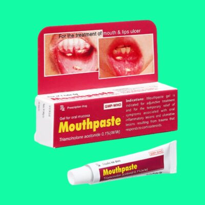 Mouthpaste Thuốc Mouthpaste 0,1% điều trị viêm lợi - Dược sĩ Lưu Văn Hoàng