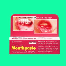 Mouthpaste Thuốc Mouthpaste 0,1% điều trị viêm lợi - Dược sĩ Lưu Văn Hoàng
