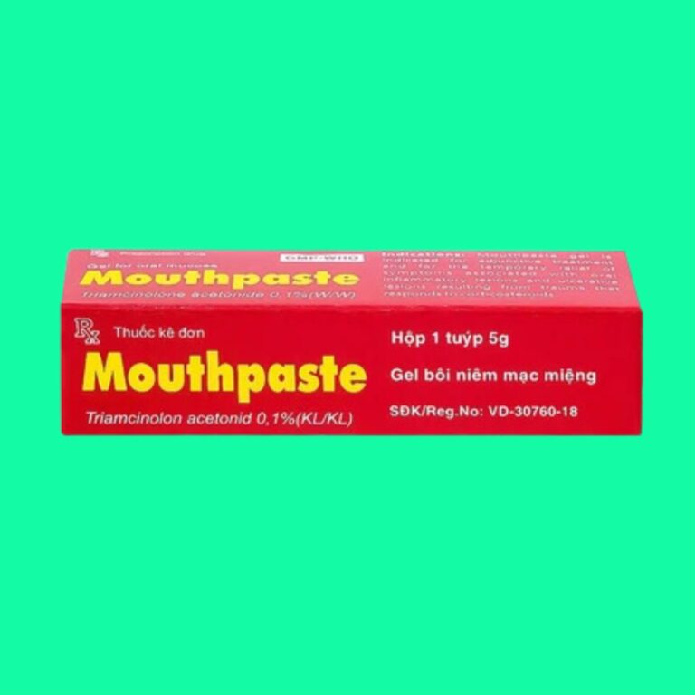 Mouthpaste Thuốc Mouthpaste 0,1% điều trị viêm lợi - Dược sĩ Lưu Văn Hoàng
