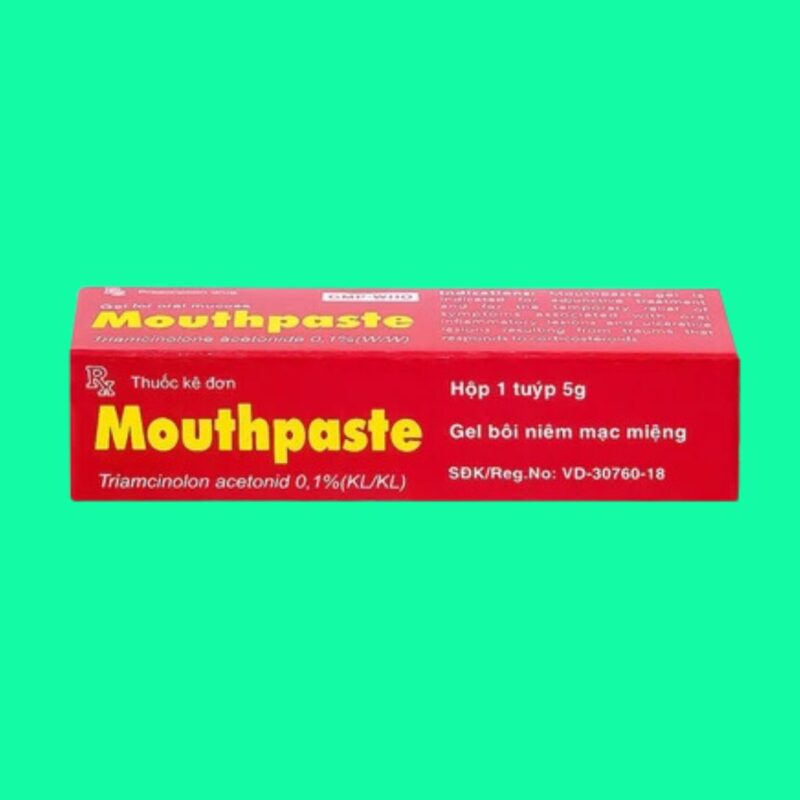 Mouthpaste Thuốc Mouthpaste 0,1% điều trị viêm lợi - Dược sĩ Lưu Văn Hoàng
