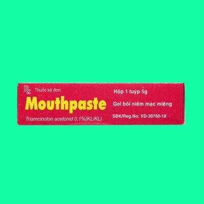 Mouthpaste Thuốc Mouthpaste 0,1% điều trị viêm lợi - Dược sĩ Lưu Văn Hoàng