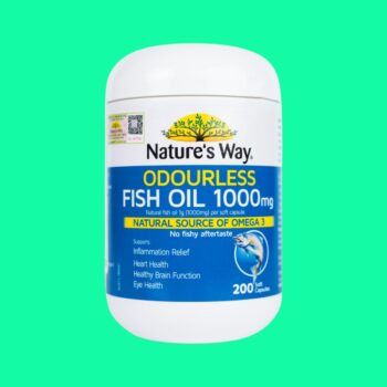 Nature’s Way Odourless Fish Oil 1000mg