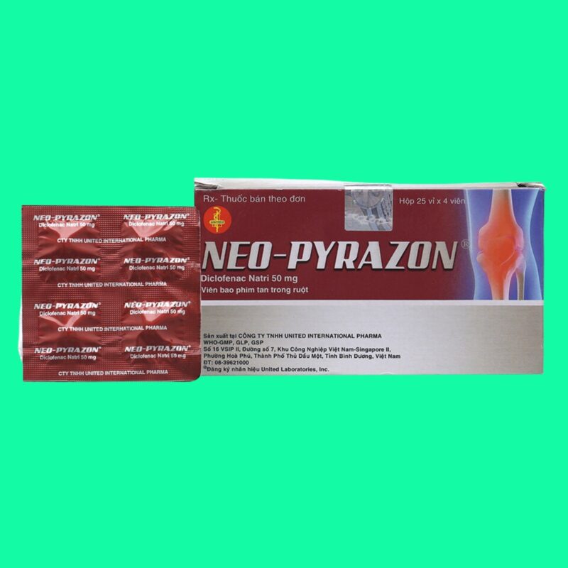 Thuốc Neo Pyrazon 50mg điều trị viêm xương khớp - Dược sĩ Lưu Văn Hoàng