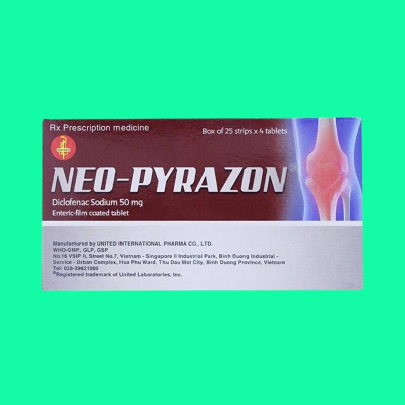 Thuốc Neo Pyrazon 50mg điều trị viêm xương khớp - Dược sĩ Lưu Văn Hoàng