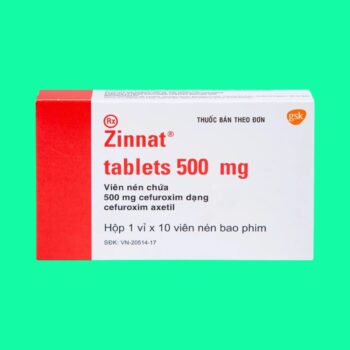 Thuốc Zinnat Tablets 500mg