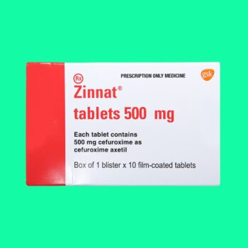 Thuốc Zinnat Tablets 500mg