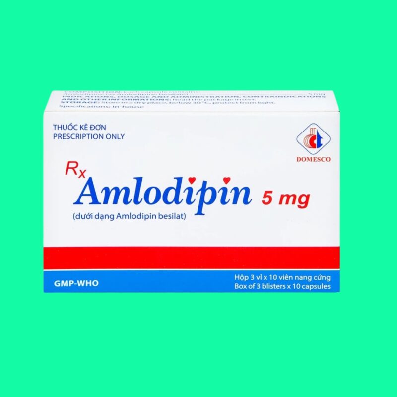 Thuốc Amlodipin 5mg Domesco mua ở đâu? - Dược sĩ Lưu Văn Hoàng