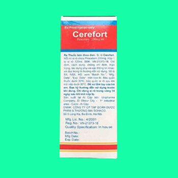 Cerefort syrup 120ml