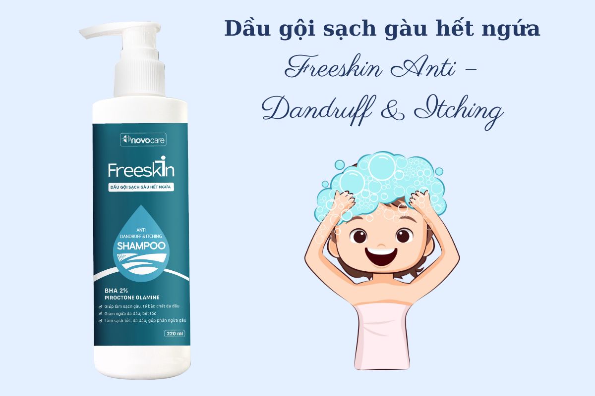 Freeskin Anti – Dandruff & Itching Shampoo có tốt không?