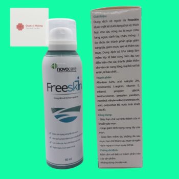 Dung dịch xịt trị mụn ngoài da Freeskin