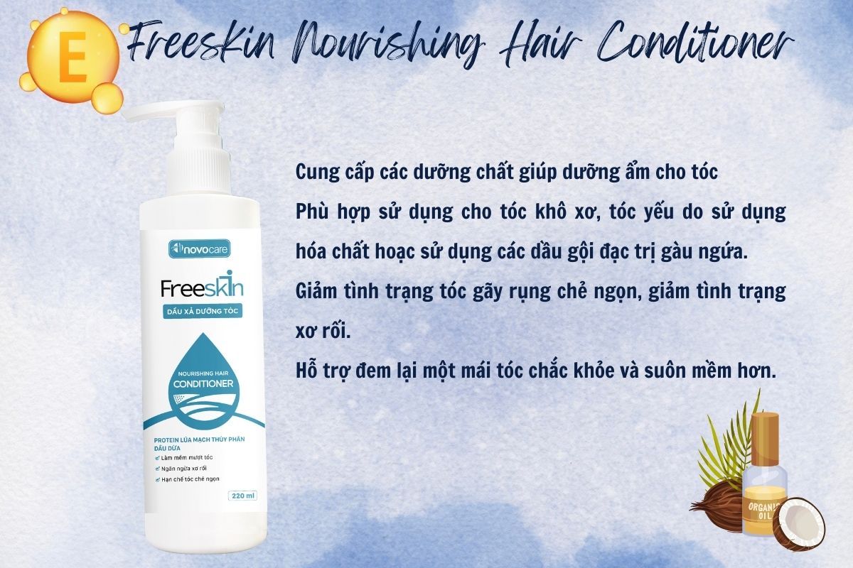Freeskin Nourishing Hair Conditioner có công dụng gì?