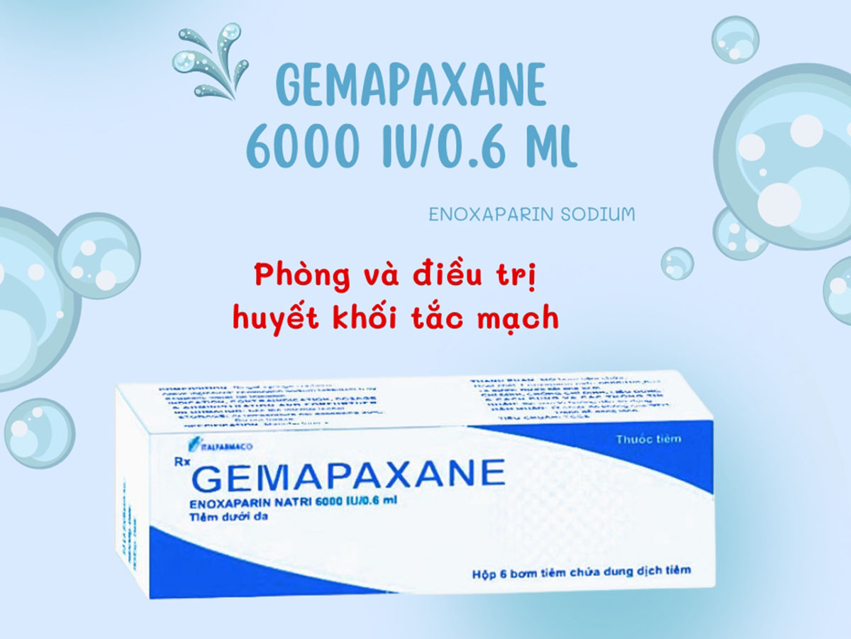 Gemapaxane 6000 IU/0.6 ml