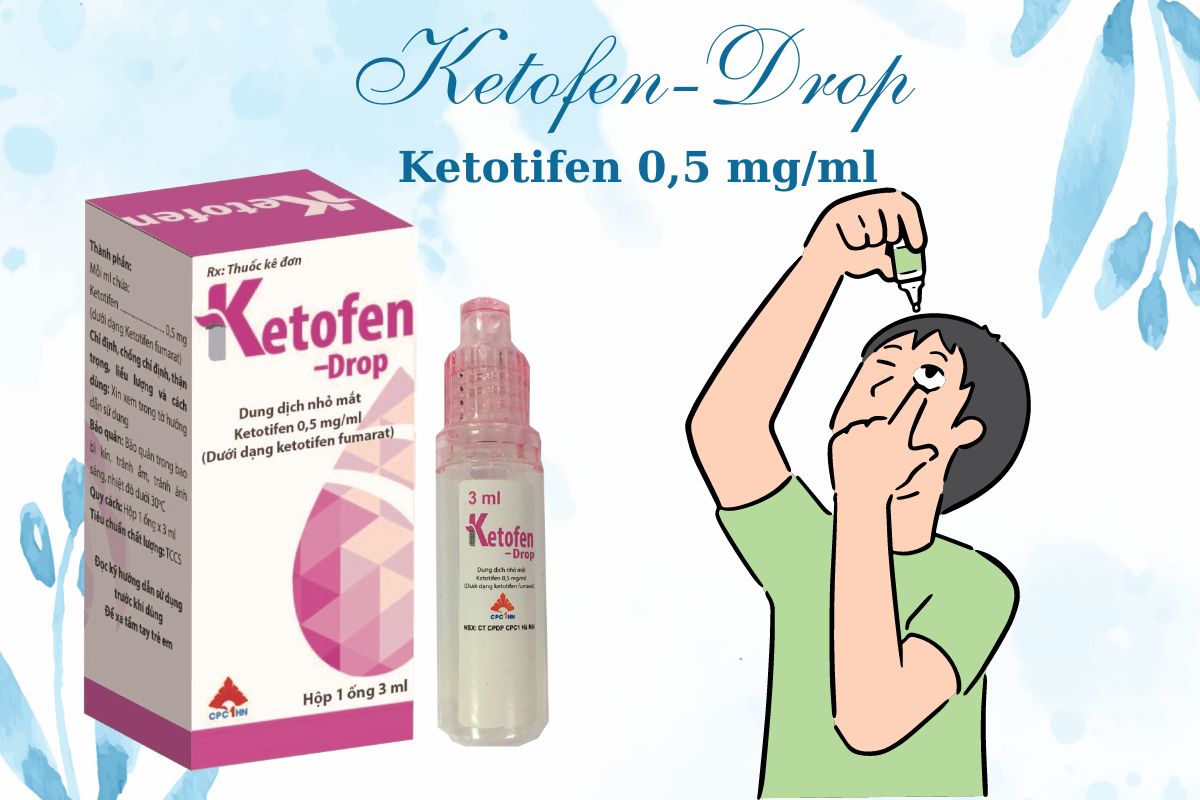 Ketofen-Drop có tác dụng gì?