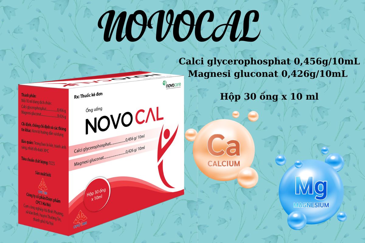 Novocal có công dụng gì?