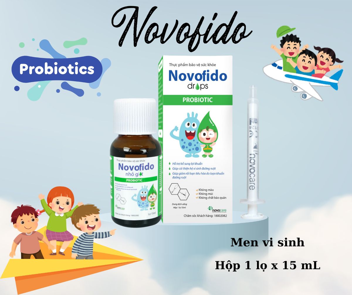 Novofido có công dụng gì?